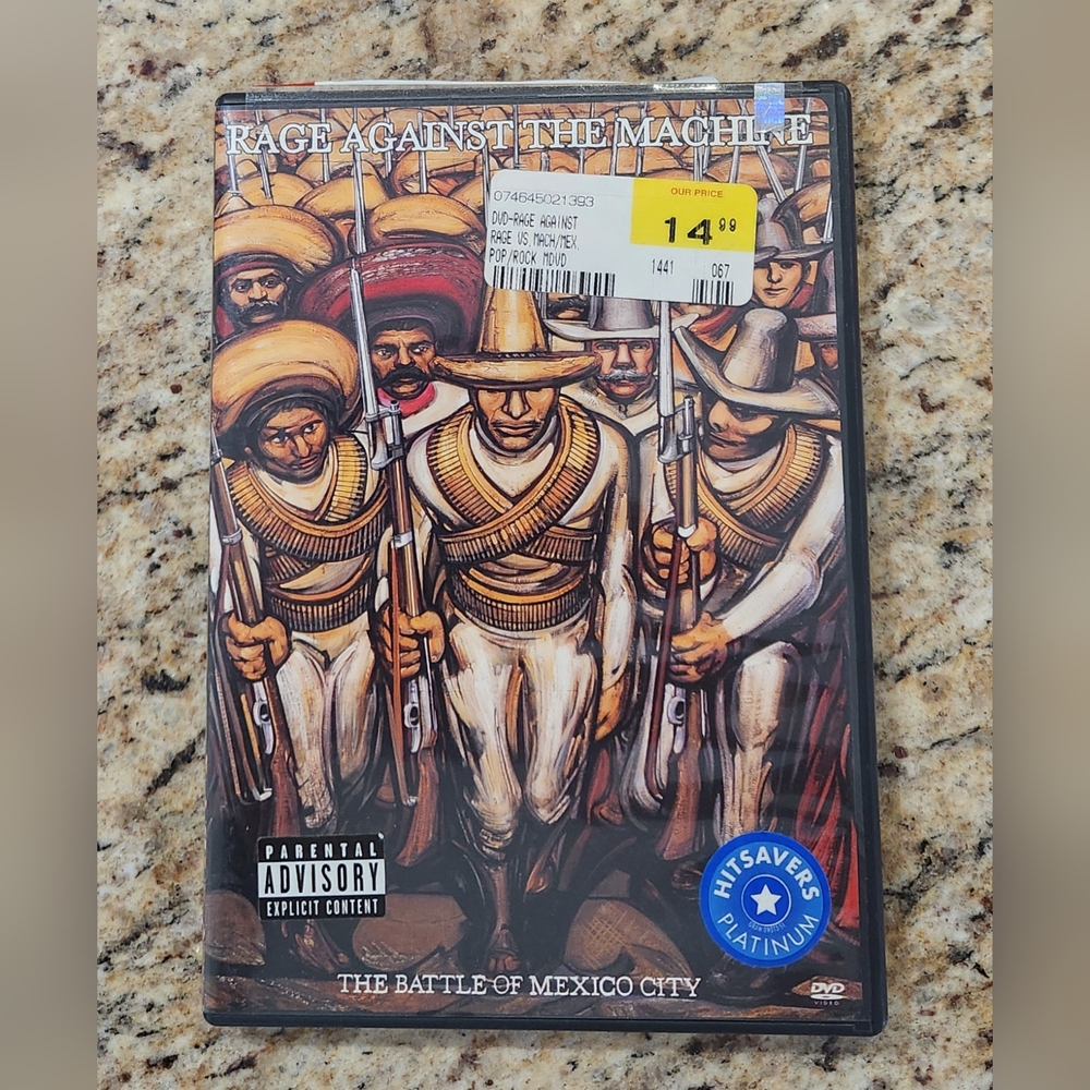 Rage Against the Machine the Battle of Mexico City DVD